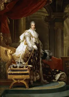 King Charles X of France. Artist: Gérard, François Pascal Simon (1770-1837)