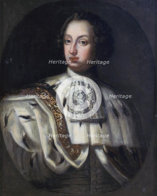 King Charles XI of Sweden, c1680. Creator: Unknown.