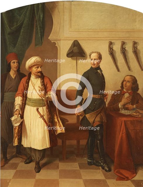 King Charles XII at Bender.