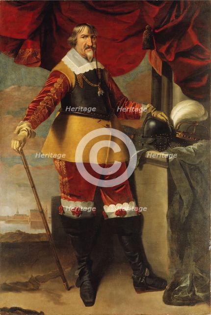 King Christian IV of Denmark, 1577-1648, between c.1643 and c.1643. Creator: Karel van Mander III.