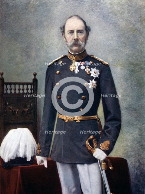 King Christian IX of Denmark, late 19th-early 20th century Artist: Unknown