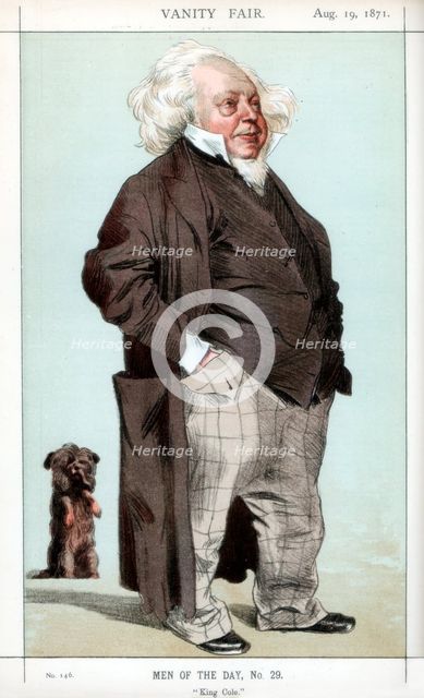 'King Cole', 1871.Artist: Coide