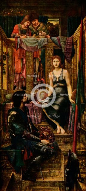 'King Cophetua and the Beggar Maid', 1884, (1911). Artist: Sir Edward Coley Burne-Jones.
