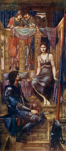 King Cophetua and the Beggar Maid 1884, (1912).Artist: Sir Edward Coley Burne-Jones