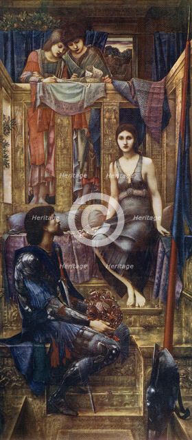 'King Cophetua and the Beggar Maid', 1884, (1912).Artist: Sir Edward Coley Burne-Jones