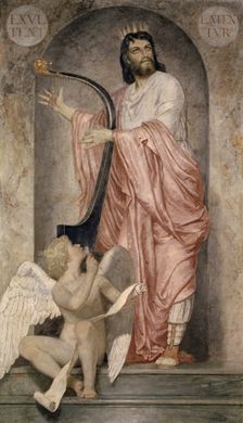 King David, 1868. Creator: Arnold Bocklin