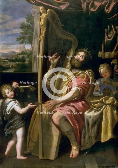 King David. Artist: Domenichino (1581-1641)
