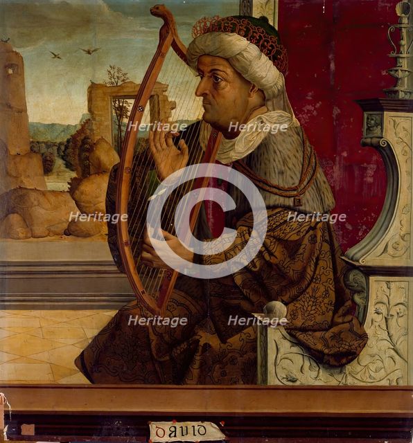 King David, c1525. Creator: Master of Becerril.