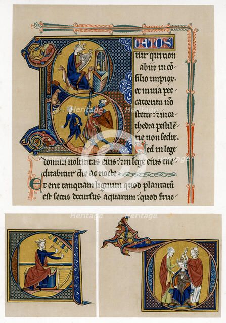 King David, mid-13th century. Artist: Unknown