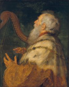 King David Playing the Harp, c1616 (c1646-1650). Creators: Peter Paul Rubens, Jan Boeckhorst