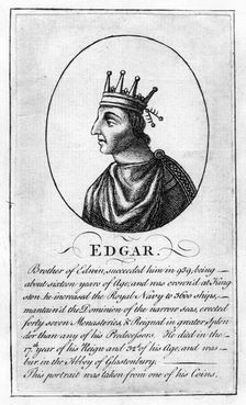 King Edgar of England, (944-975 AD)