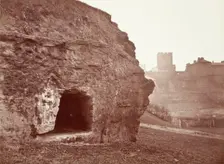 King Edgar's Cave, Chester, Printed 1866. Creator: Augustus Kelham