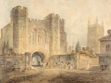 King Edgar's Gate, Worcester, about 1794. Creator: JMW Turner