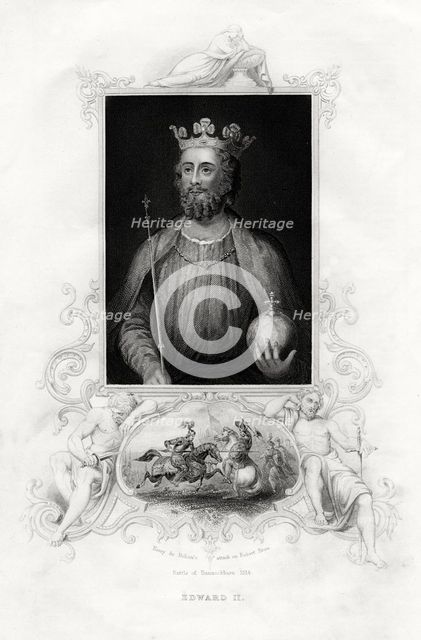 King Edward II, 1860. Artist: Unknown