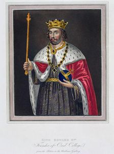 King Edward II, Founder of Oriel College 19th century
