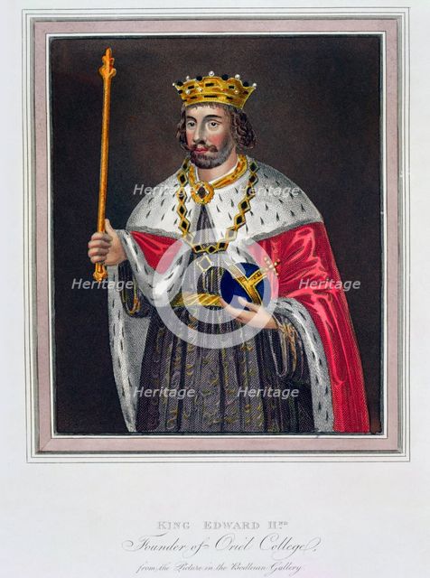 'King Edward II, Founder of Oriel College', 19th century. Creator: Unknown.