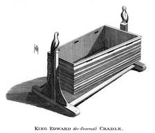 King Edward II's cradle