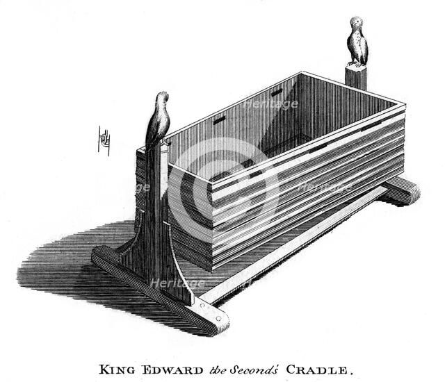 King Edward II's cradle. Artist: Unknown