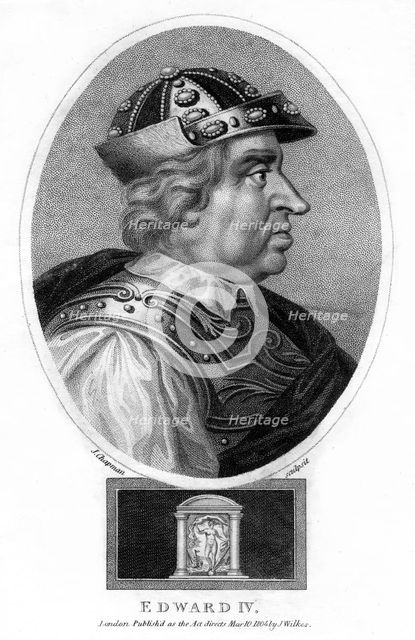 King Edward IV of England, (1804).Artist: J Chapman