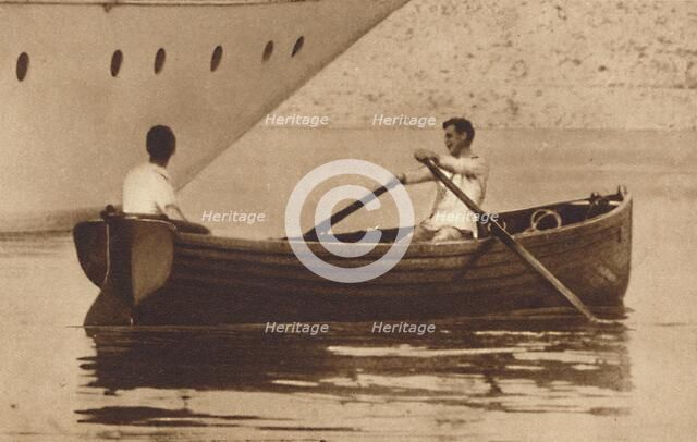 'King Edward-Oarsman', 1937. Artist: Unknown.