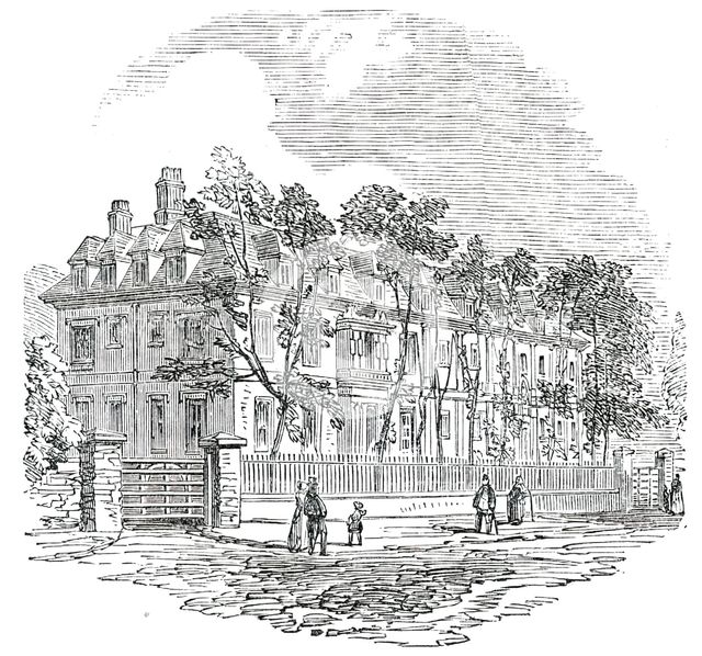 King Edward's School, Bury St. Edmund's, 1850. Creator: Unknown.
