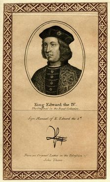 King Edward the IV of England