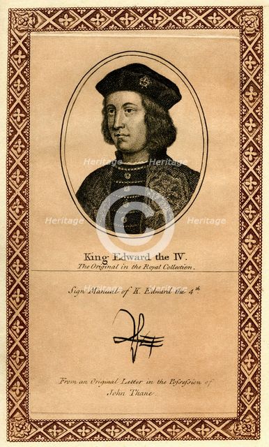King Edward the IV of England. Artist: Unknown