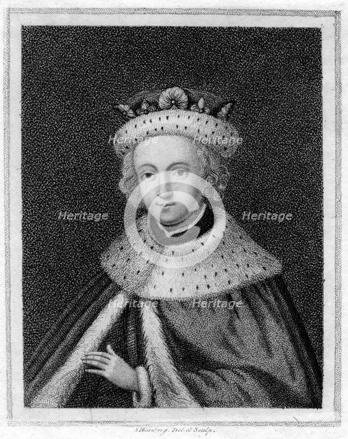 King Edward V of England, (1470-1483).Artist: S Harding