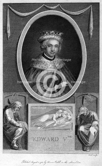 King Edward V of England, (1788).Artist: Cook