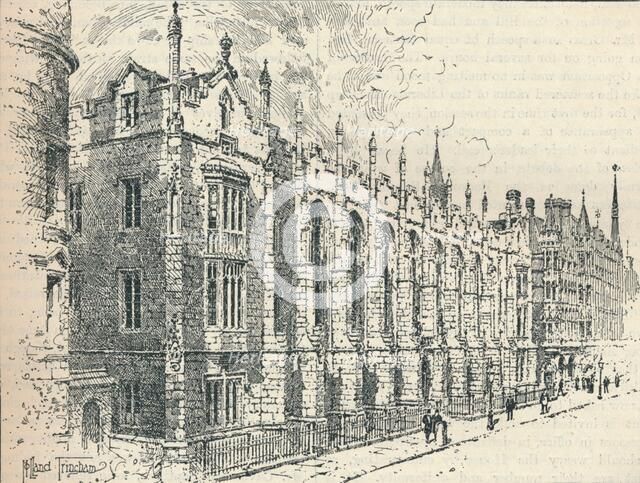 King Edward VI School, Birmingham, 19th century (1906). Artist: Unknown.