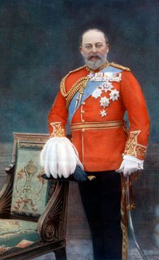 King Edward VII, early 20th century.Artist: W&D Downey