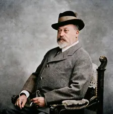 King Edward VII in a Tyrolean hat, 1903 (1911). Creator: Unknown