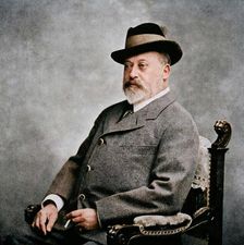 King Edward VII in a Tyrolean hat, 1903 (1911). Creator: Unknown