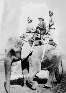 King Emperor's Hunt in India, 1911. Creator: Bain News Service