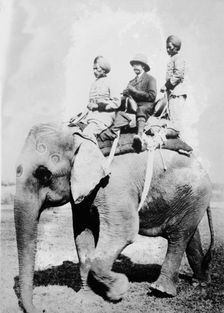 King Emperor's Hunt in India, 1911. Creator: Bain News Service