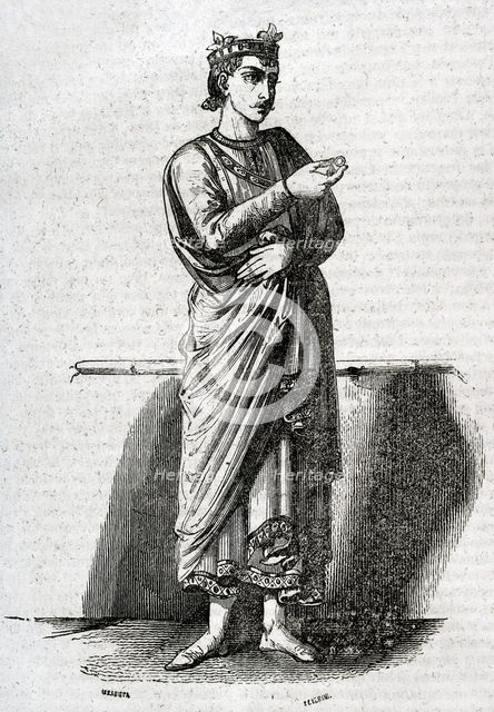 King Ferdinand III of Castile, 1852.  Creator: José Severini.