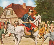 King Frederick and the schoolchildren of Potsdam, (1936). Creator: Unknown