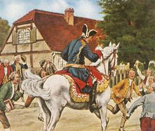 King Frederick and the schoolchildren of Potsdam, (1936). Creator: Unknown