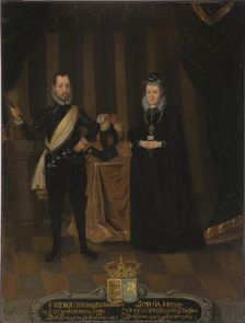 King Frederick II of Denmark (1534-1588) and Queen Sophie of Denmark (1557-1631)