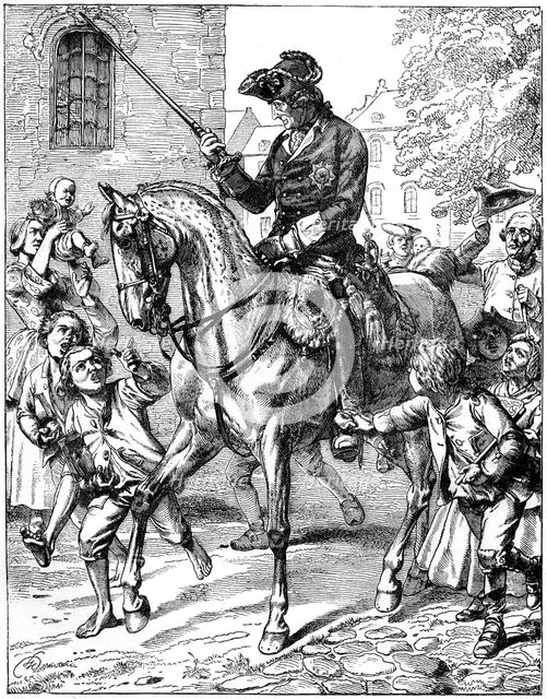 King Frederick II of Prussia (1712-1786), 19th century. Artist: Unknown