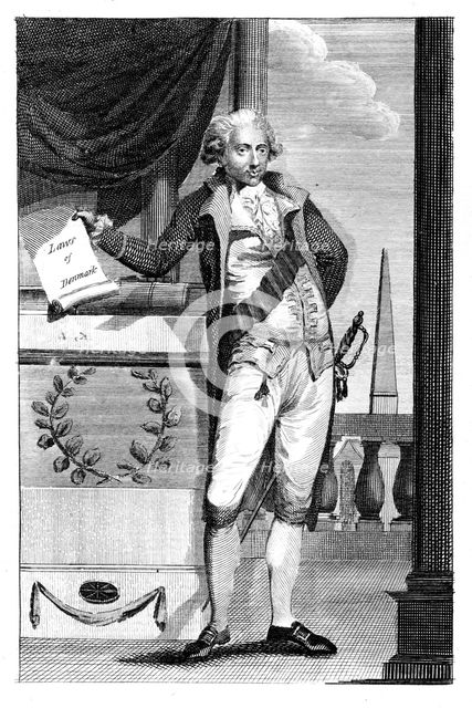King Frederick IV of Denmark and Norway (1671-1730), 18th centuryArtist: Pratlent