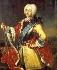 King Frederick IV of Denmark and Norway (1671-1730), First third of 18th cen.. Creator: Wahl, Johann Salomon (1689-1765)