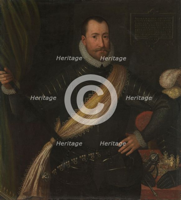 King Frederik II, probably between 1577 and 1584. Creator: Hans Knieper.