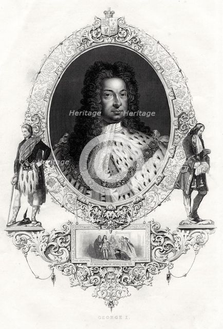 King George I, 1860. Artist: Unknown