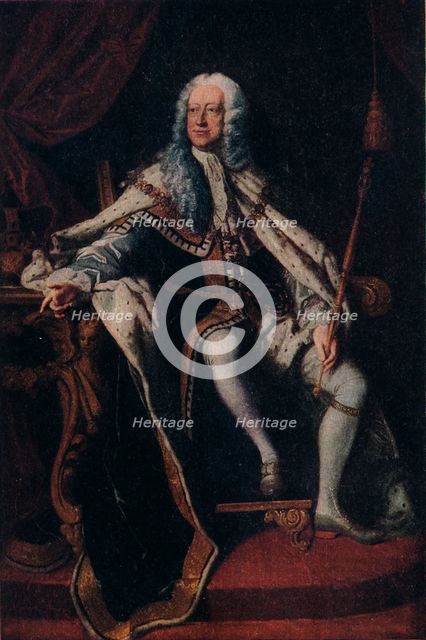 'King George I', c1714, (1911). Artist: Sir Godfrey Kneller.