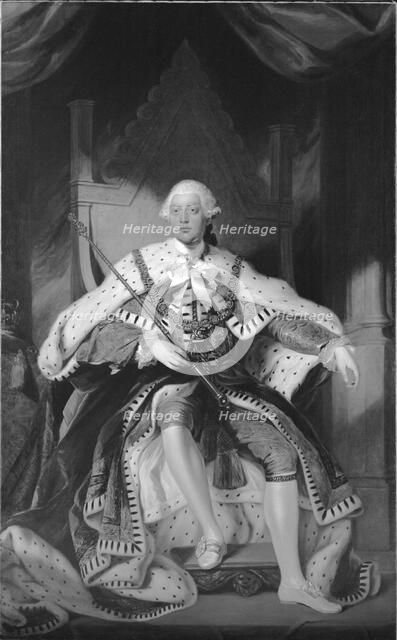 King George III of England, 1738-1792. Creator: Sir Joshua Reynolds.