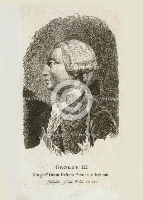 King George III of the United Kingdom (1738-1820), 1881.