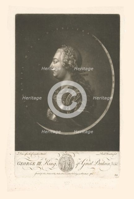 King George III of the United Kingdom (1738-1820), .