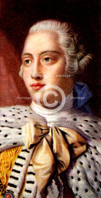 King George III. Artist: Unknown