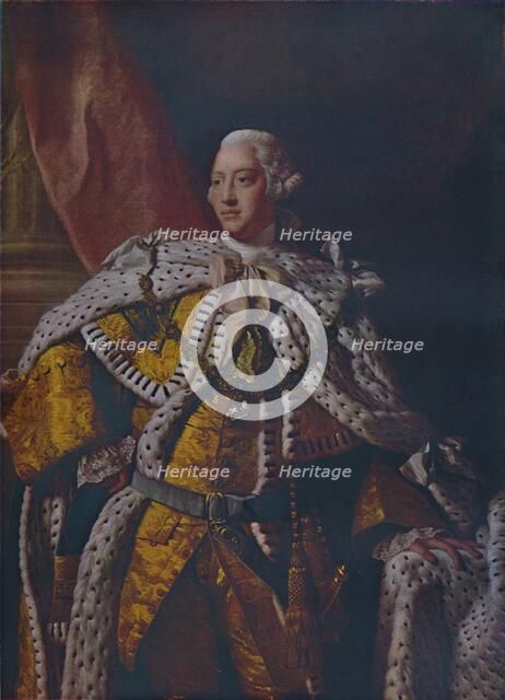 'King George III', c1761-1762. Artist: Allan Ramsay.